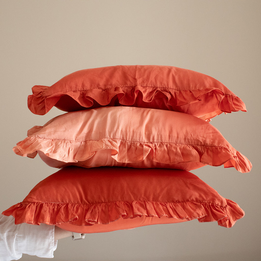 Rosie Glow rectangle cushion