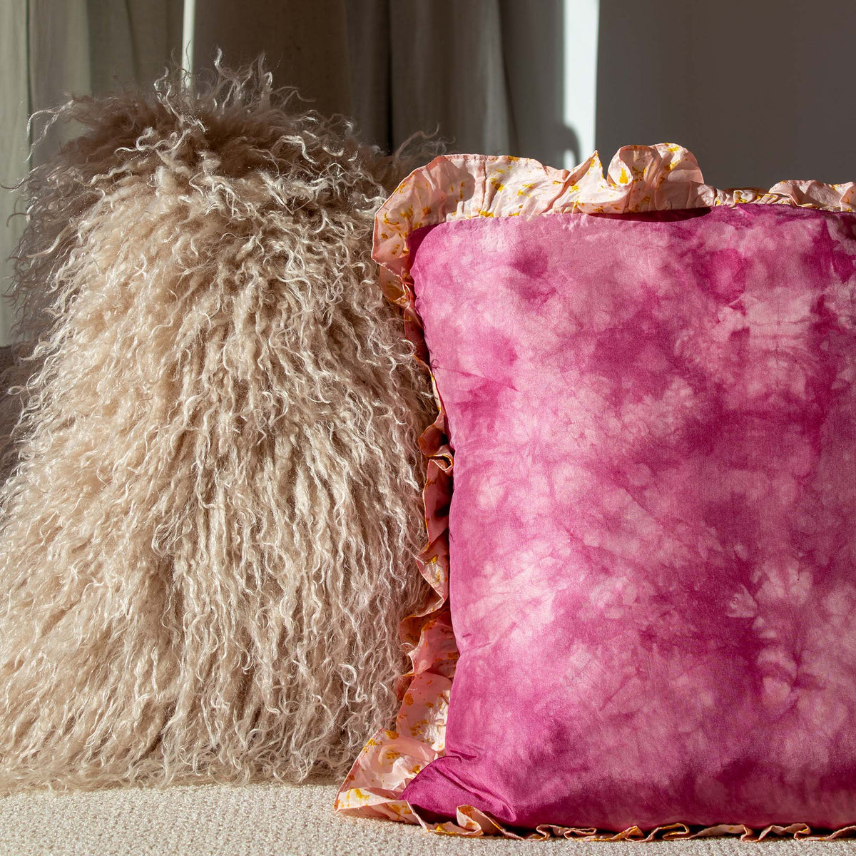 Violet Rush cushion
