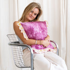 Violet Rush cushion